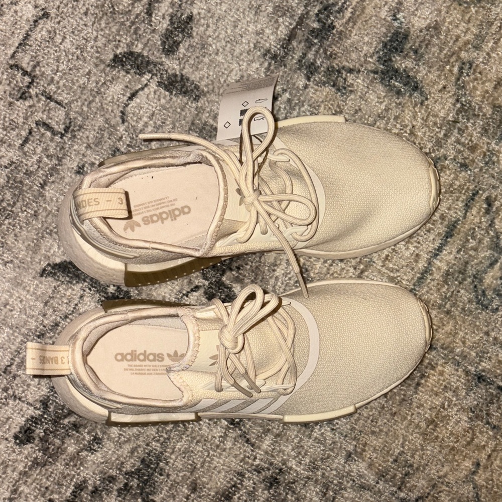 adidas Cream Athletic Shoes - Picture 2 of 8